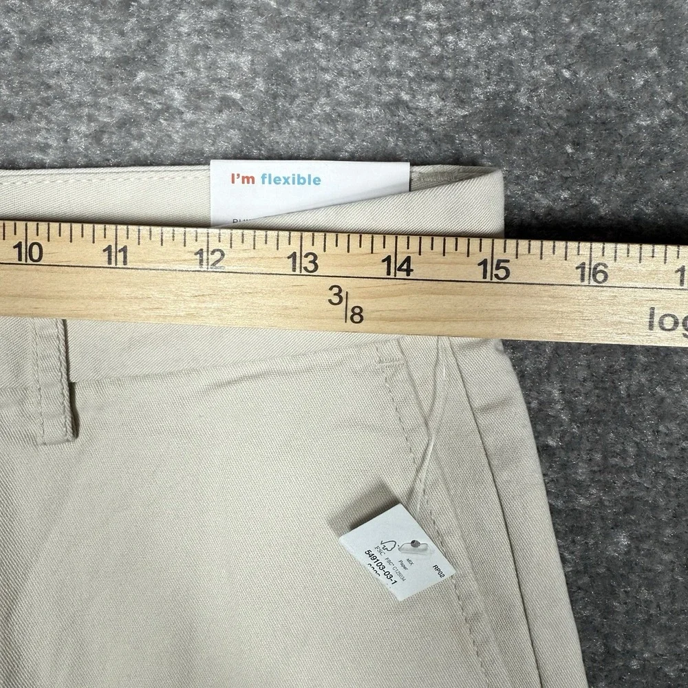 Old Navy Chino Shorts Men's 29 Beige Slim Built In‎ Flex Preppy Casual Golf